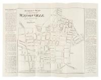 Map of Watsonville "The Apple City" California with a Map of the Monterey Bay District