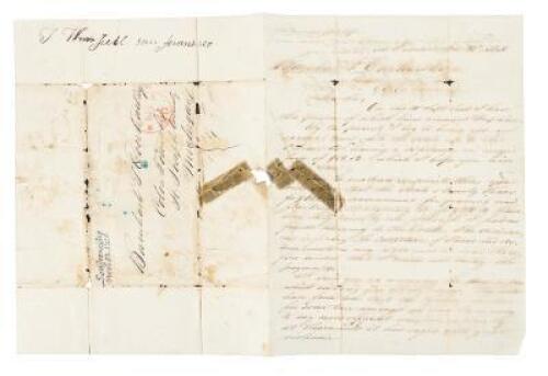 Pioneer William Fell on paving Montgomery Street &ndash; Letter