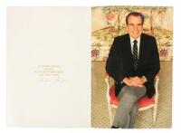 Official 70th Birthday Announcement with photographic portrait. SIGNED