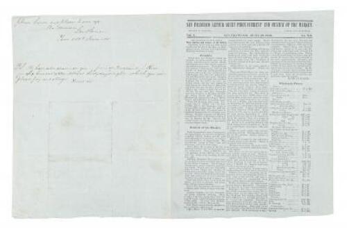 San Francisco Letter Sheet Price Current and Review of the Market. Vol. I, No. XII