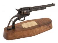 Casting of the original Colt revolver used in the Canyon Creek Fight, September 13, 1877