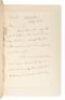 History of the United States of America From the Discovery of the Continent. The Author's Last Revision. - presentation copy with handwritten notes - 2