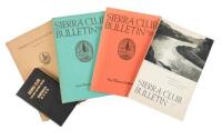 The Sierra Club Bulletin - 39 issues with The Sierra Club Handbook, 1960