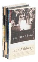 Four works signed by John Ashbery