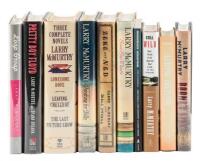 Ten volumes signed by Larry McMurtry