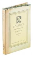 Solstice and Other Poems