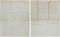 Autograph Letter Signed - 1847 North Carolina lawyer overwhelmed by the &lsquo;great city&rsquo;