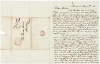 Autograph Letter Signed about an 1841 Fist fight free-for-all on the floor of US Congress