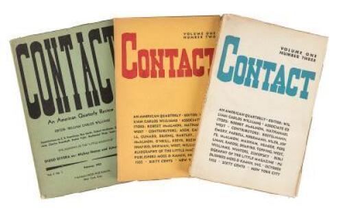 Contact: An American Quarterly Review, Vol. 1, Nos. 1-3