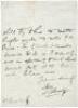 Autograph letter, in the hand of Bram Stoker, signed by Henry Irving - 2