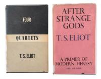 Two volumes by T.S. Eliot