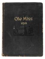 Ole Miss: The Year Book of the University of Mississippi. Vol. XXII, 1917-1918 - with contributions by William Faulkner