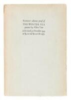 The Winter Sea - reviewer's advance proof