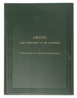 Argon, A new Constituent of the Atmosphere