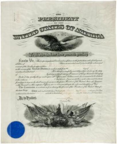 Presidential appointment, signed by Woodrow Wilson