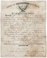 Printed and Autograph Document, Signed "G A Custer" as Lieutenant Colonel 7th Cavalry, Brevet Major General U.S.S. Commanding