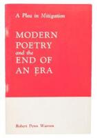 A Plea In Mitigation: Modern Poetry And The End Of An Era