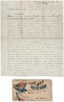 Autograph Letter Signed, from Henry Crassau to Clement D. Newman, relating experiences in the Civil War