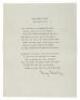 Forty-seven typed poems signed in ink by George Sterling, plus three holograph poems signed - 3