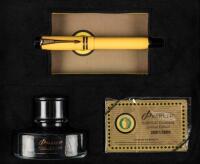 PARKER: Duofold Mandarin Yellow Cloisonn&eacute; Limited Edition Fountain Pen
