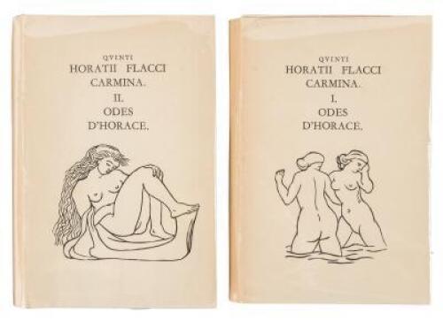 Quinti Horatii Flacci Carmina. Odes d'Horace.