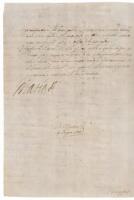 Autograph letter, signed from Marie Gonzague or Marie de Mantoue, Duchess of Mantua