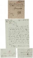 Four letters from the 1830s regarding Wetmore's business dealing in South America