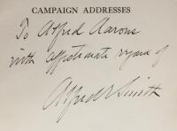 Campaign Addresses of Governor Alfred E. Smith, Democratic Cadidate for President, 1928