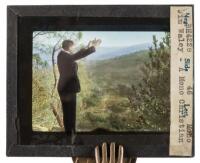 Eight original lantern slides of Christian Mono and Yosemite Indians