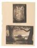 Three original Watercolor Sepia Drawings by Baltimore Artist and photographer, ca. 1870s