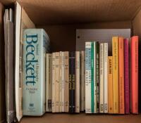 Twenty-three volumes by or about Samuel Beckett plus related ephemera