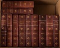 19 volumes of works by Charles Dickens,
