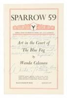 Sparrow 59: Art in the Court of The Blue Fag