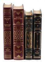 Four volumes of American Literature from the Franklin Library