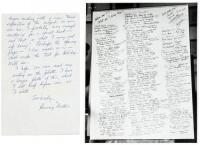 Autograph Letter, signed, regarding writing a "Travelogue" for Holiday magazine