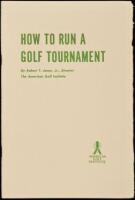 How to Run a Golf Tournament