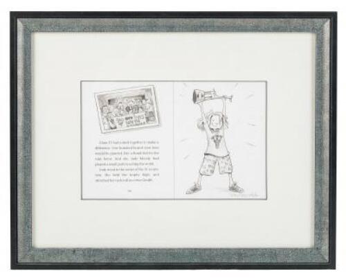 Original artwork for Judy Moody