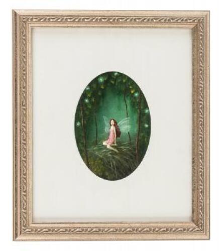 Two original oil paintings for the The Fairies' Ring