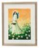 Original oil painting for the cover of The Fairies' Ring