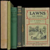 Five volumes on lawn making