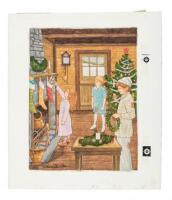 "Hanging Christmas Stockings"