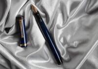 PARKER: Duofold Special Fountain Pen, Lapis Blue, Canadian