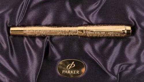 PARKER: Duofold Accession Queen's Jubilee Limited Edition Fountain Pen