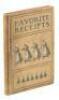 Favorite Receipts, Published by the Ladies of the Art Booth of the First Congregational Church Fair, Kansas City, Mo., December 1-2, 1903.