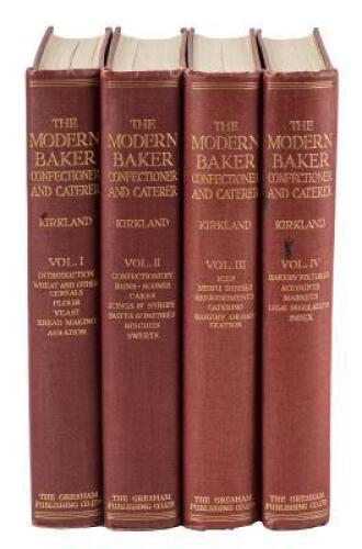 The Modern Baker, Confectioner and Caterer. 4 vols.
