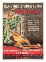 Original Portuguese wine poster - Monte Crasto, The Trademark Which the Whole World Knows, Appreciates, and Prefers!