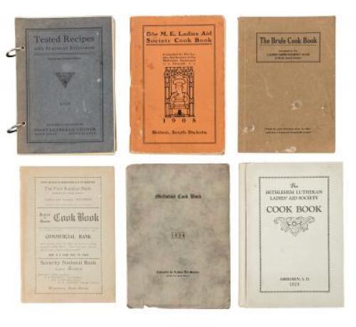 Seven Early 20th Century South Dakota Cookbooks