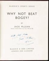 Why Not Beat Bogey?