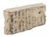 Relief carving in stone with a central figure in a row of pillars - 2