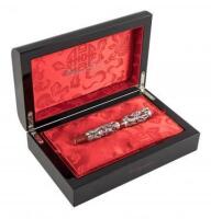 MONTEGRAPPA: Bruce Lee Dragon Sterling Silver Limited Edition Fountain Pen